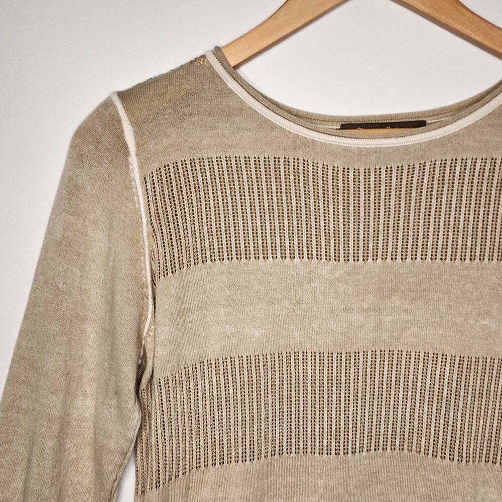 Tommy Bahama Tan Knit Sweater Top Women's Size Small - Picture 2 of 4
